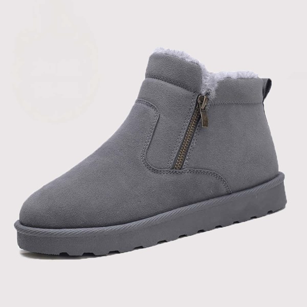 

Men Minimalist Snow Boots, Grey