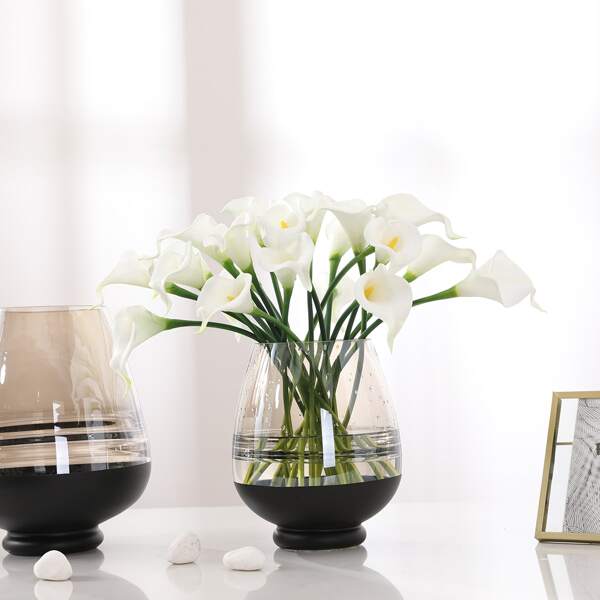 

5branches Artificial Calla Lily, White