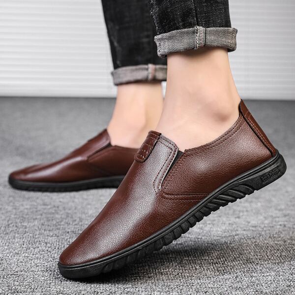

Men Slip On Loafers, Brown