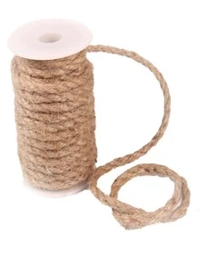 1入組10米DIY麻繩索 - 卡其色 - 查看 3