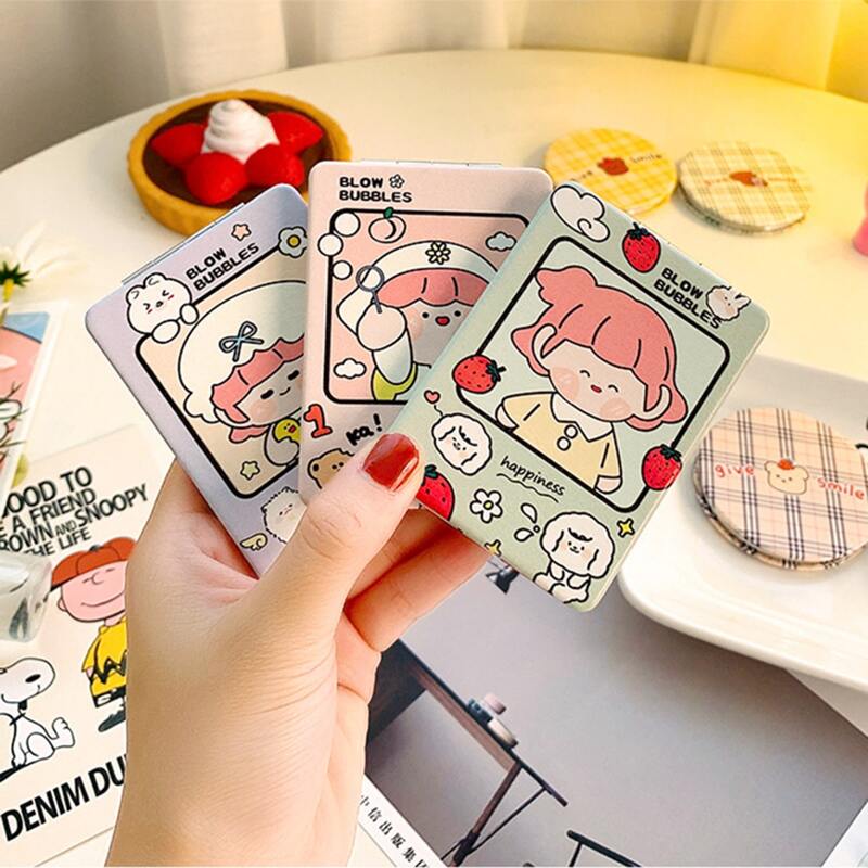 

1pc Random Cartoon Square Makeup Mirror, Multicolor