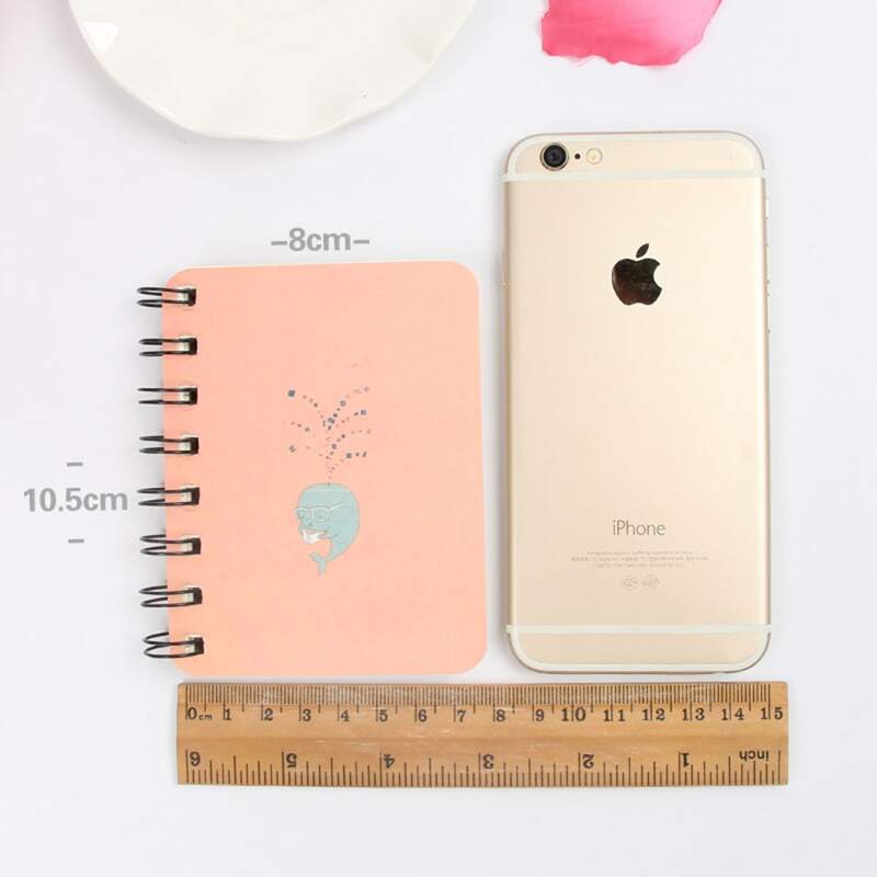 

Random 1pc Cartoon Spiral Notebook, Multicolor
