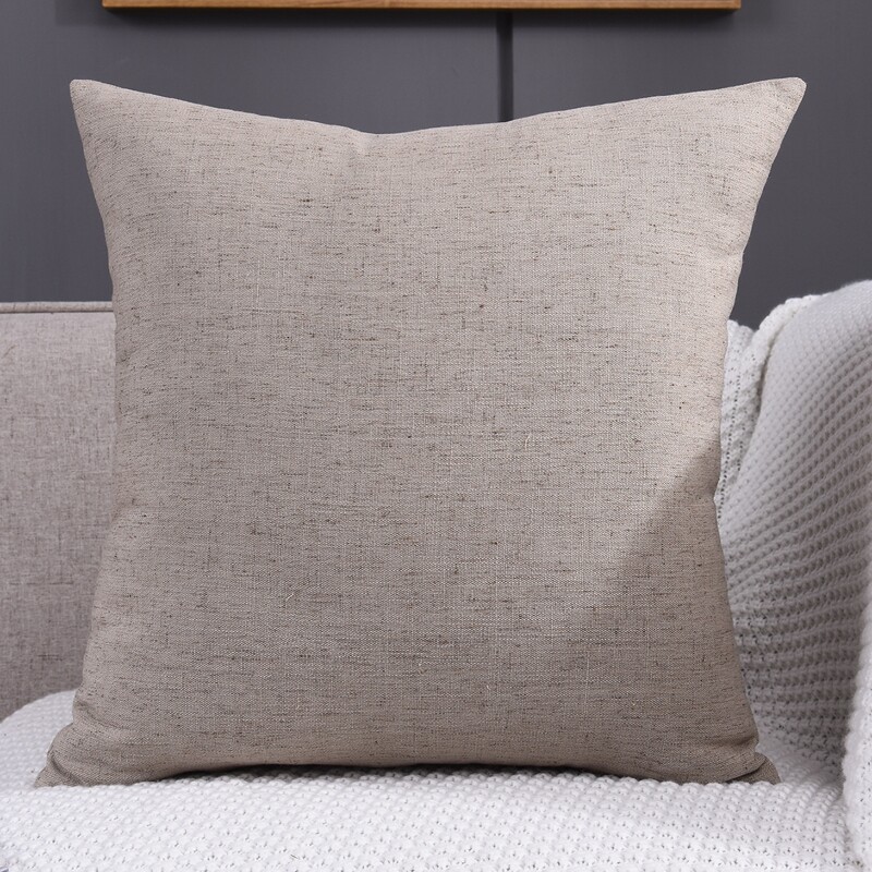 

Plain Cushion Cover Without Filler, Grey