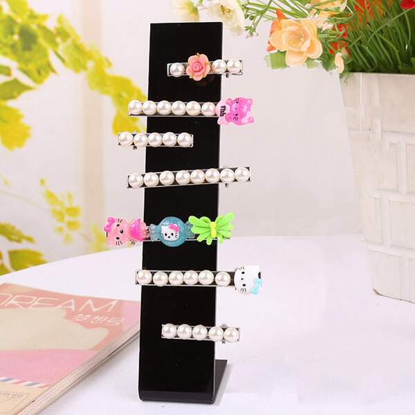 

2pcs Hair Clip Rack, Black
