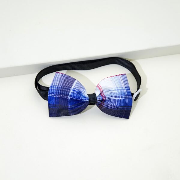 

Plaid Cat Bow Tie, Multicolor