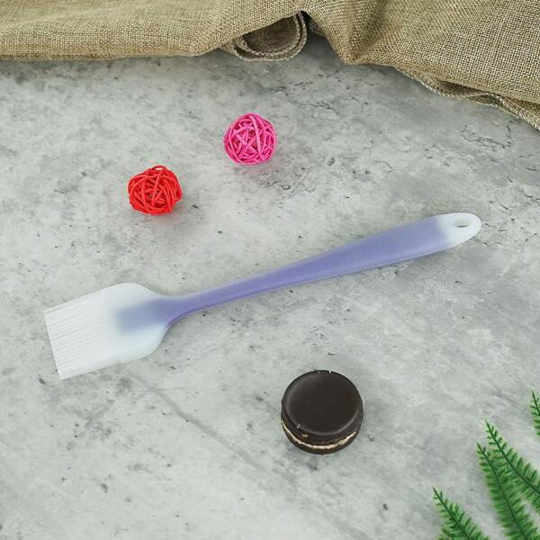 

1pc Silicone Oil Brush, Navy blue