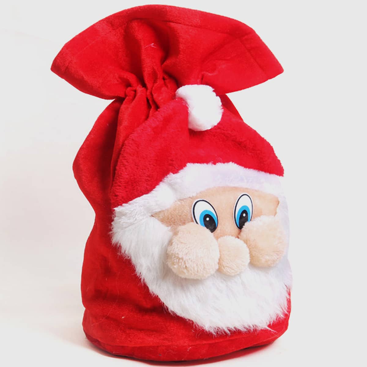 

1pc Santa Claus Gift Bag, Red and white