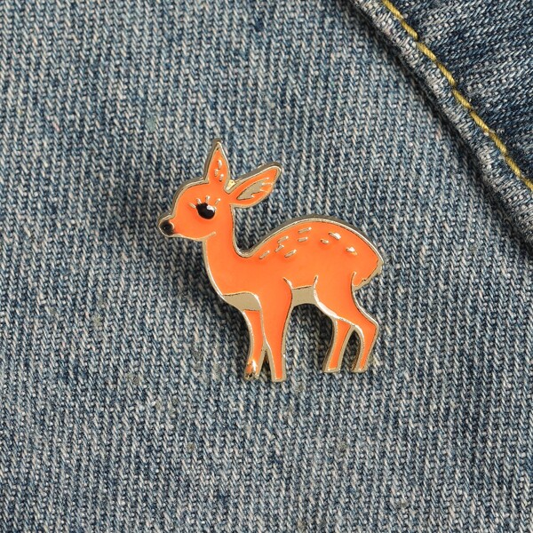 

Cartoon Design Brooch, Multicolor