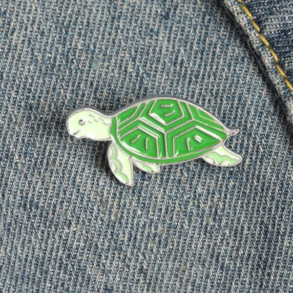 

Cartoon Design Brooch, Multicolor