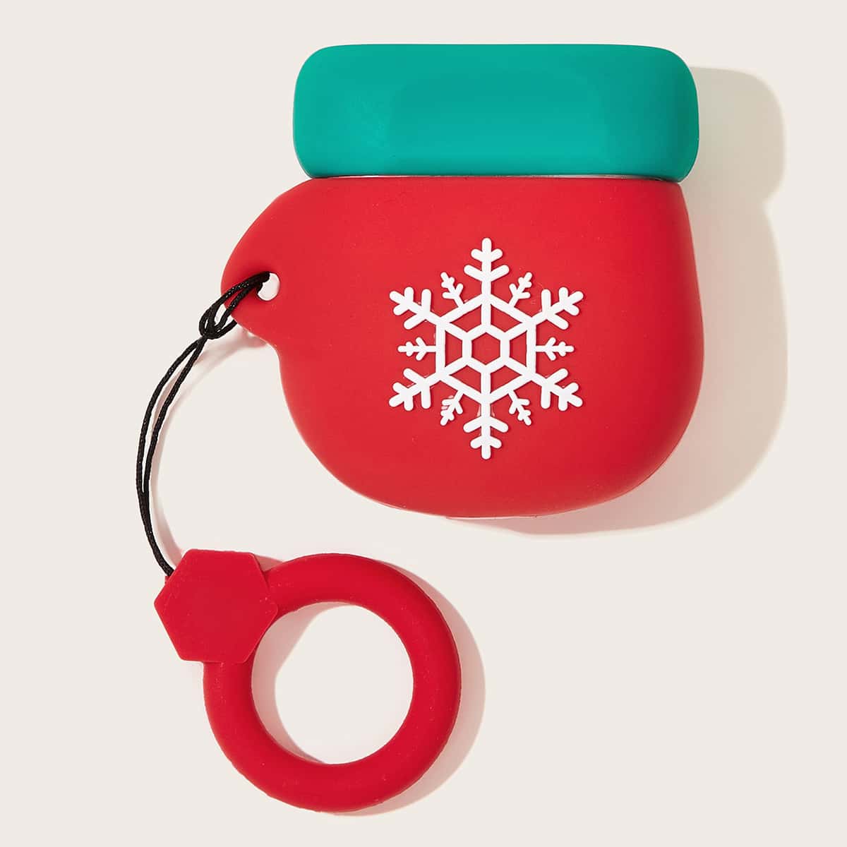

Christmas Glove Design AirPods Case, Red
