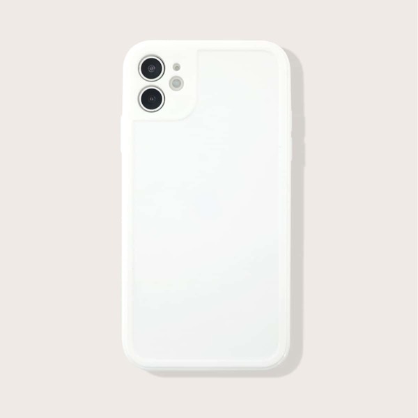 

Plain iPhone Case, White