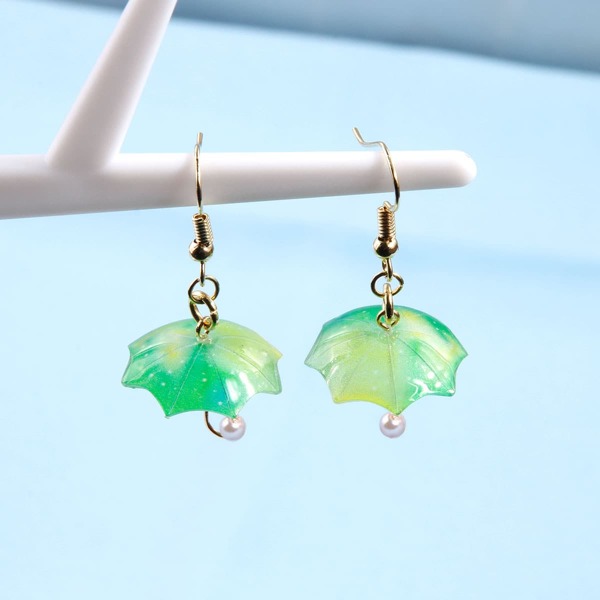 

Umbrella Charm Drop Earrings, Multicolor