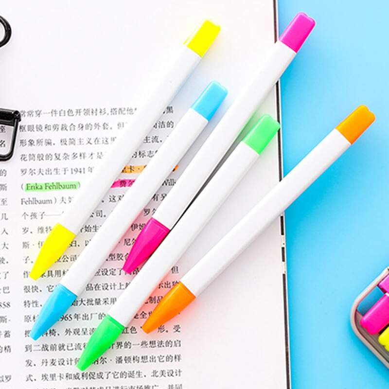 

5pcs Candy Color Highlighter, Multicolor