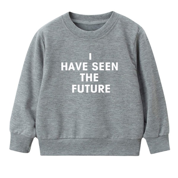 

Boys Slogan Graphic Sweatshirt, Grey
