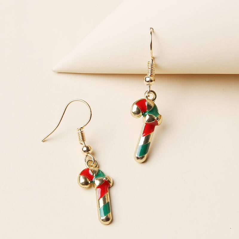 

Christmas Decor Drop Earrings, Multicolor