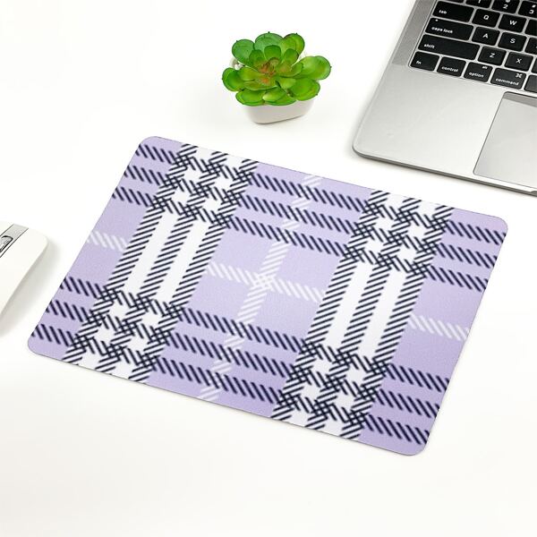 

Plaid Mouse Pad, Multicolor