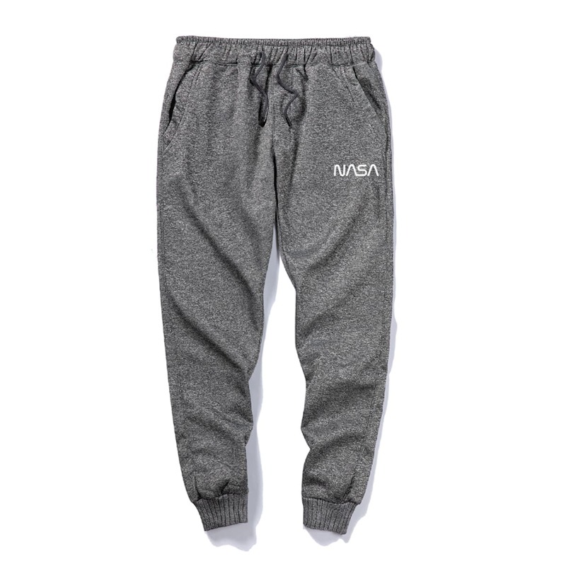 

Guys Letter Drawstring Sweatpants, Grey