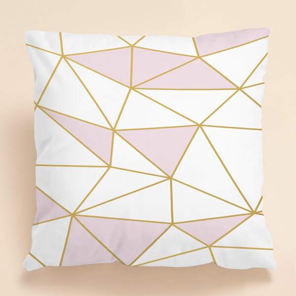 

Geometric Pattern Cushion Cover Without Filler, Multicolor