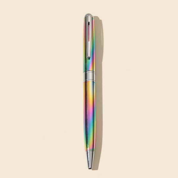 

1pc Metal Ballpoint Pen, Black