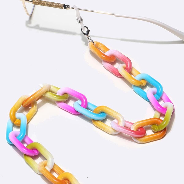 

Acrylic Glasses Chain, Multicolor