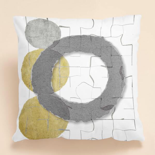 

Abstract Colorblock Cushion Cover Without Filler, Multicolor