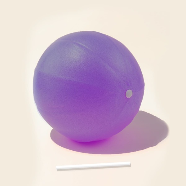 

Solid Yoga Ball, Purple