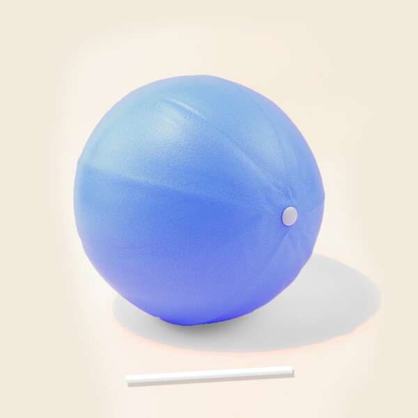

Solid Yoga Ball, Blue