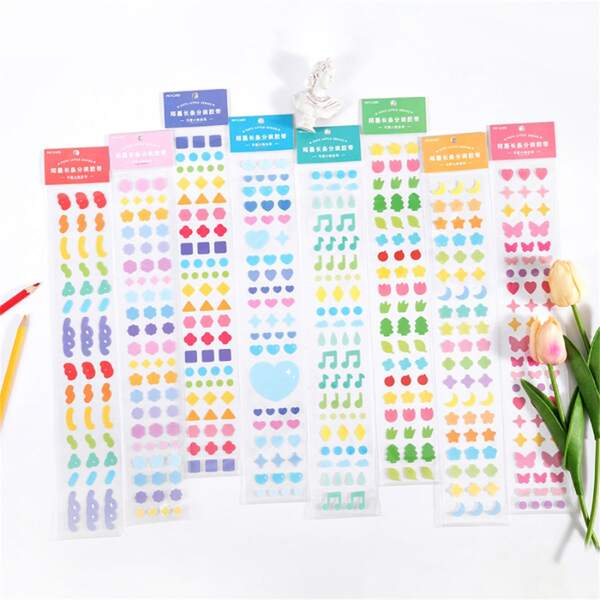 

1pc Random Pattern Sticker, Multicolor