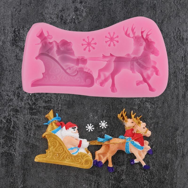 

1pc Christmas Baking Mold, Pink