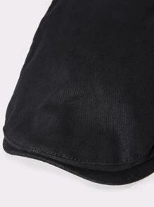 Mũ nam bán báo đồng màu - màu đen - Xem 7