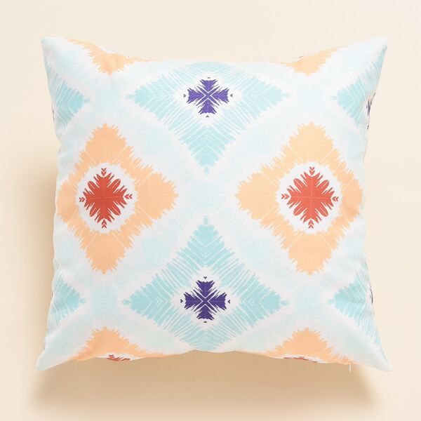 

Geometric Pattern Cushion Cover Without Filler, Multicolor