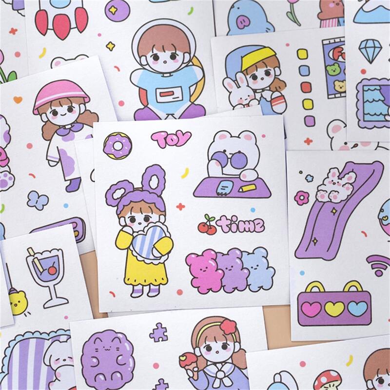 

20pcs Cartoon Graphic Random Sticker, Multicolor
