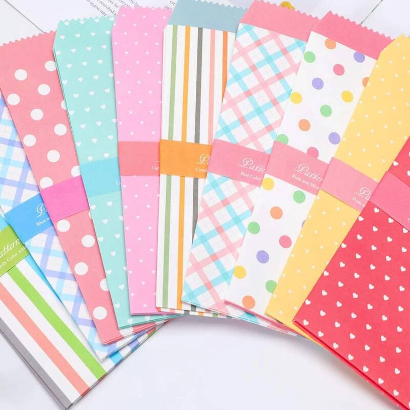 

5pcs Random Color Envelope, Multicolor