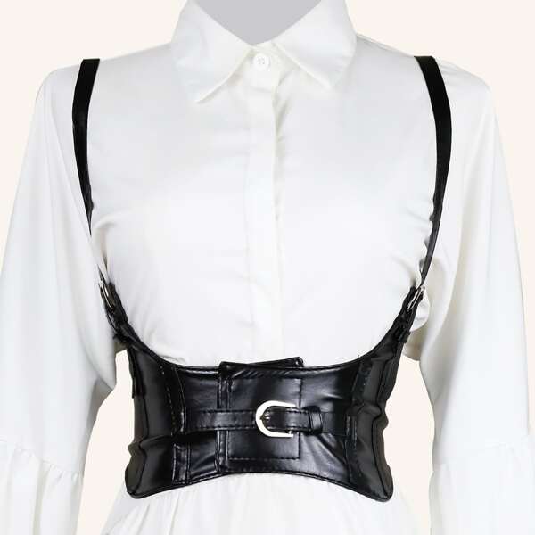 

Minimalist Harness Belt, Black