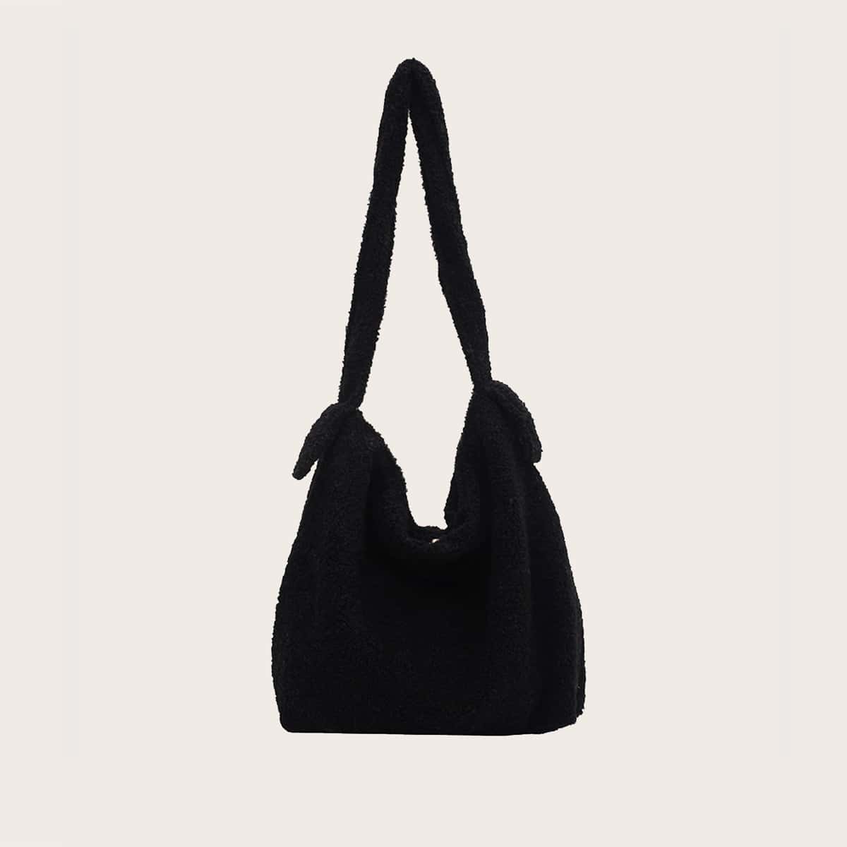 

Teddy Shoulder Bag, Black