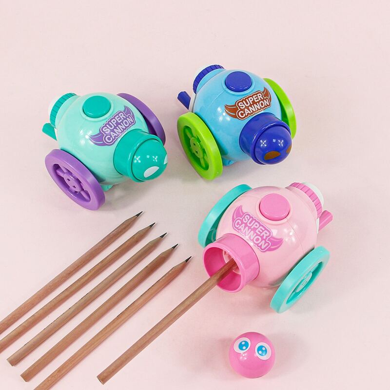 

1pc 2 In 1 Random Cartoon Sharpener, Multicolor
