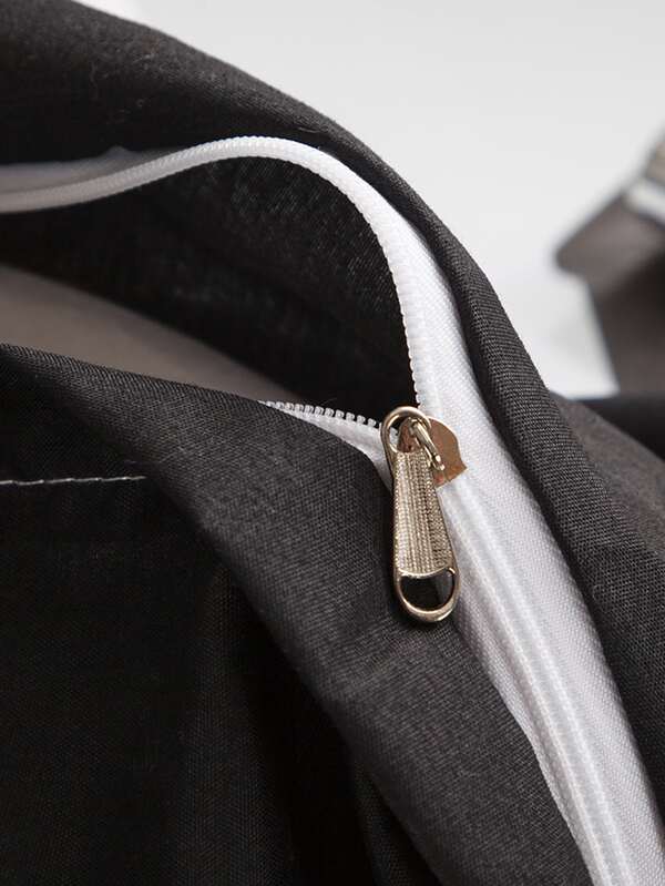 Plant Print Bedding Set Without Filler SHEIN USA