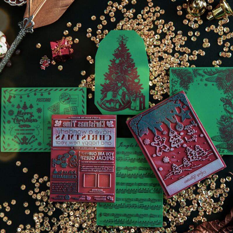 

1pc Christmas Pattern Random Stamp, Multicolor