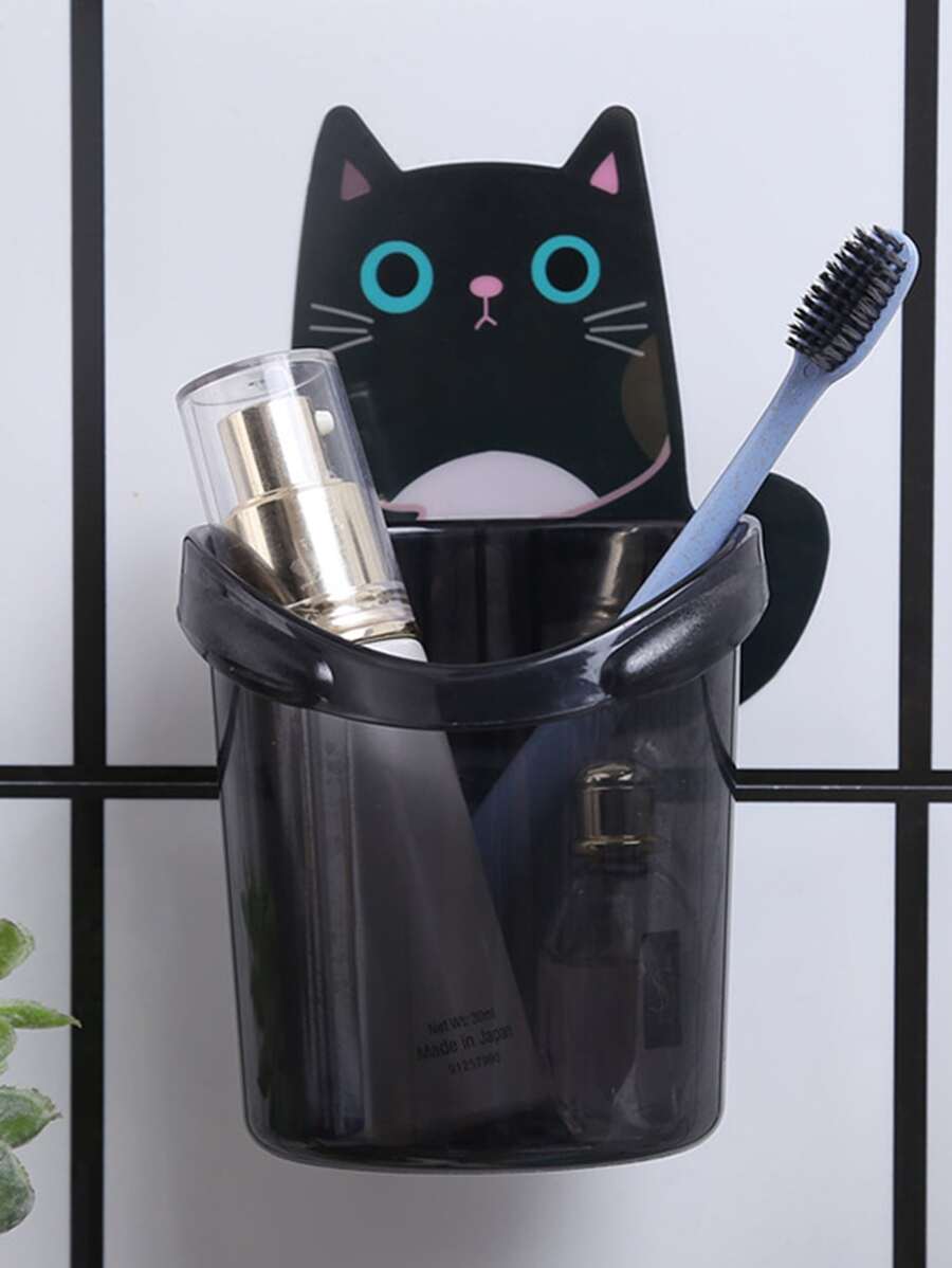 Hộp lưu trữ thiết kế 1 cái cho mèo - màu đen - Xem 1