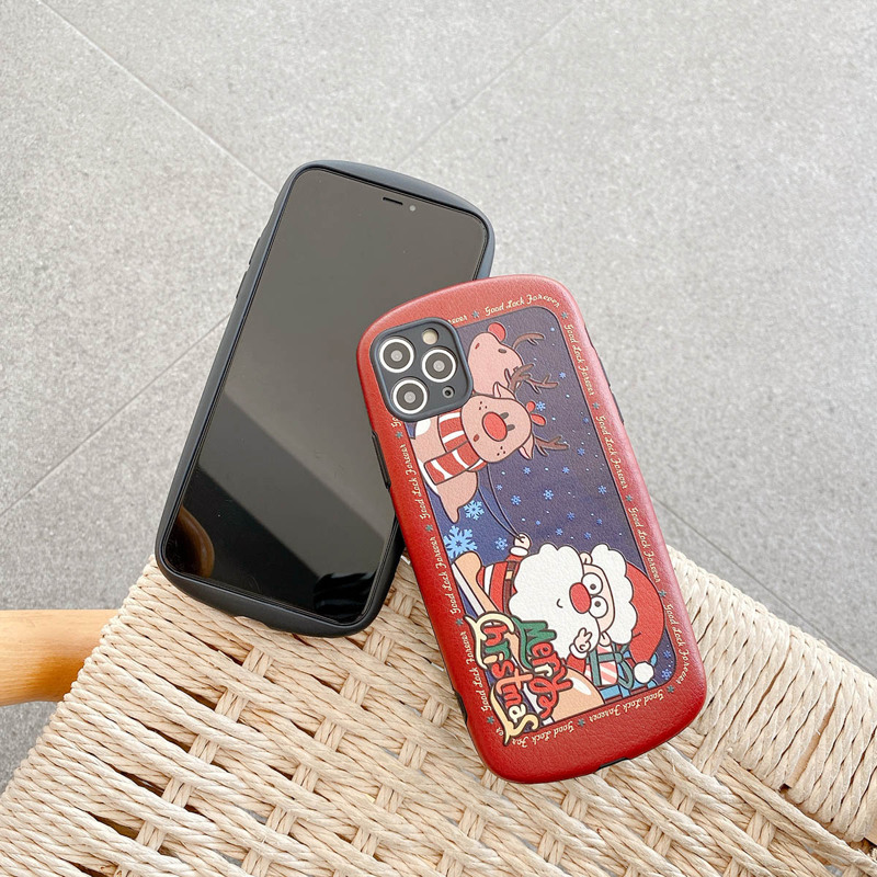 

Christmas Pattern iPhone Case, Red