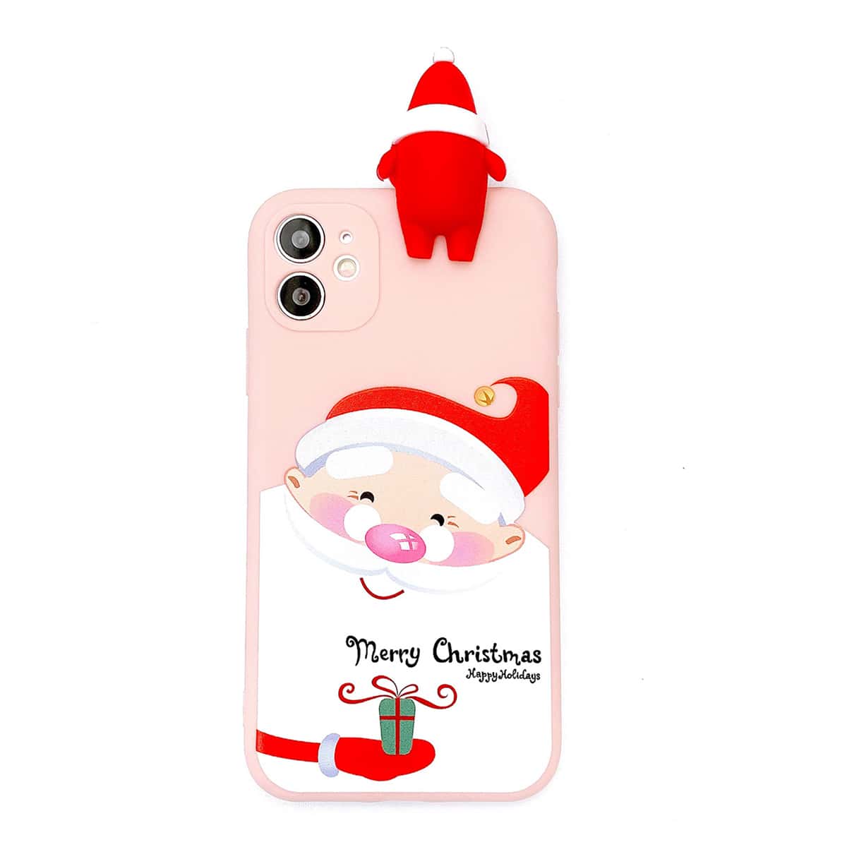 

Santa Claus iPhone Case, Pink