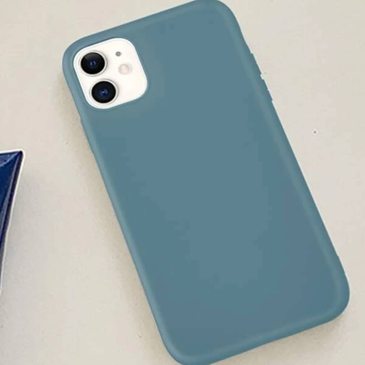 

Solid iPhone Case, Blue