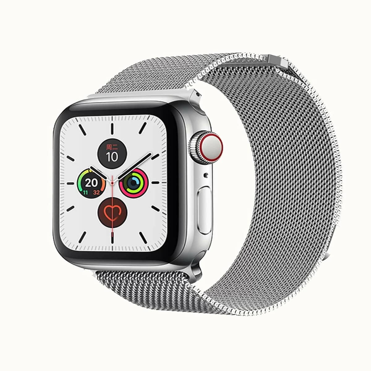 

Stainless Steel Apple Watch Band, Silver