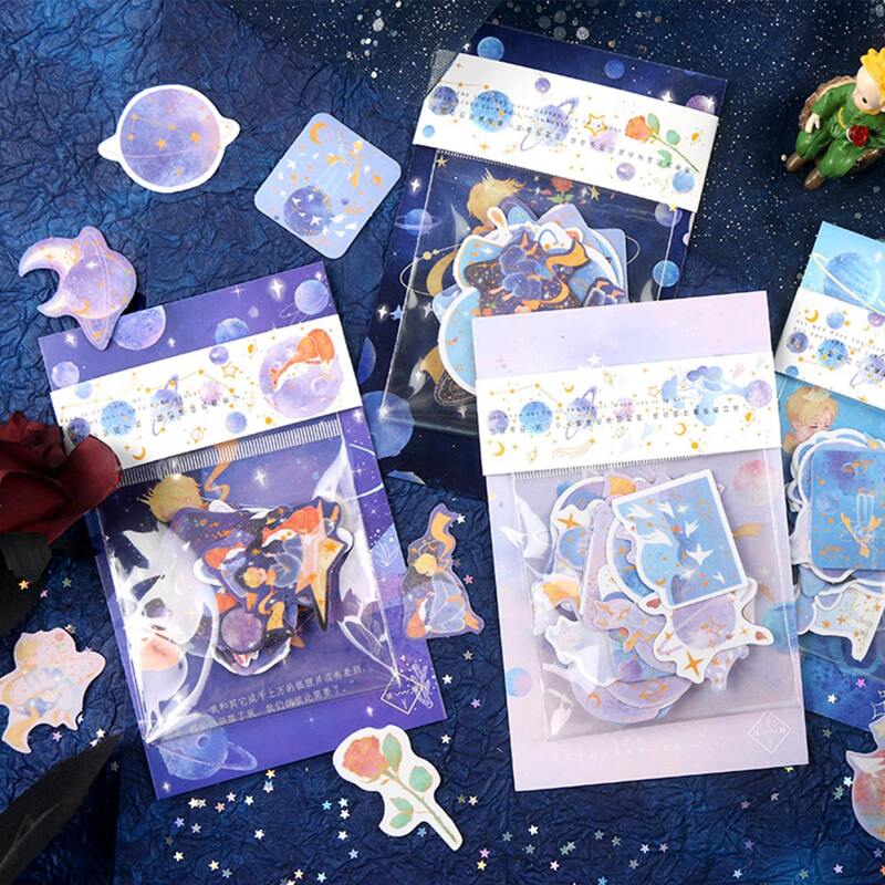 

30pcs Random Galaxy Pattern Sticker, Multicolor
