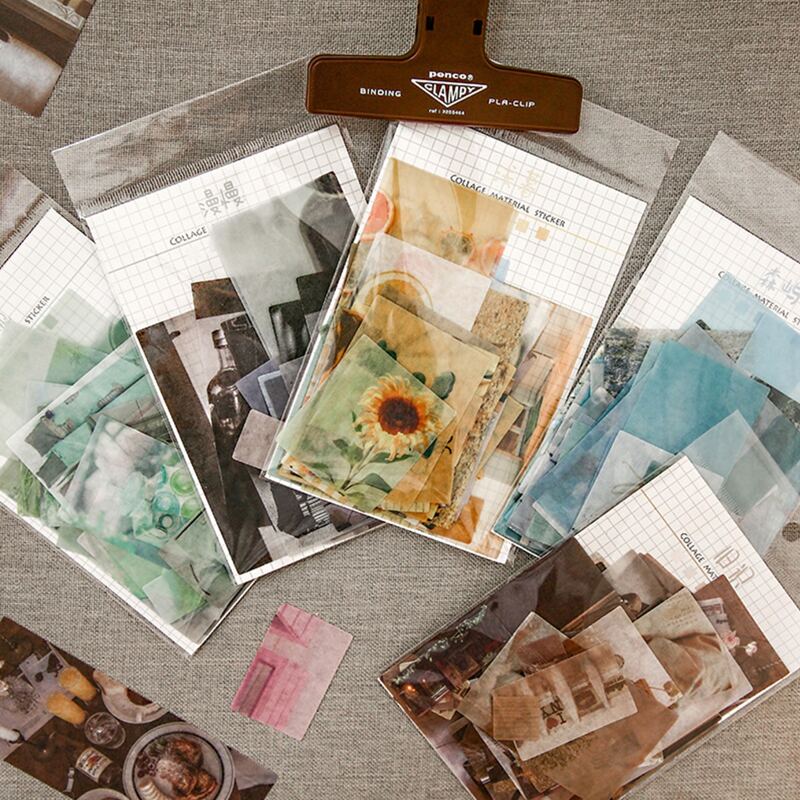

70pcs Random Scenery Photo Sticker, Multicolor