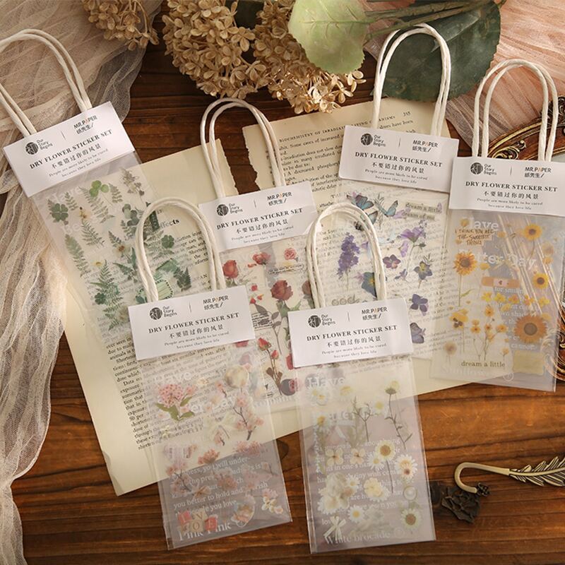 

Random 1bag Floral Sticker, Multicolor
