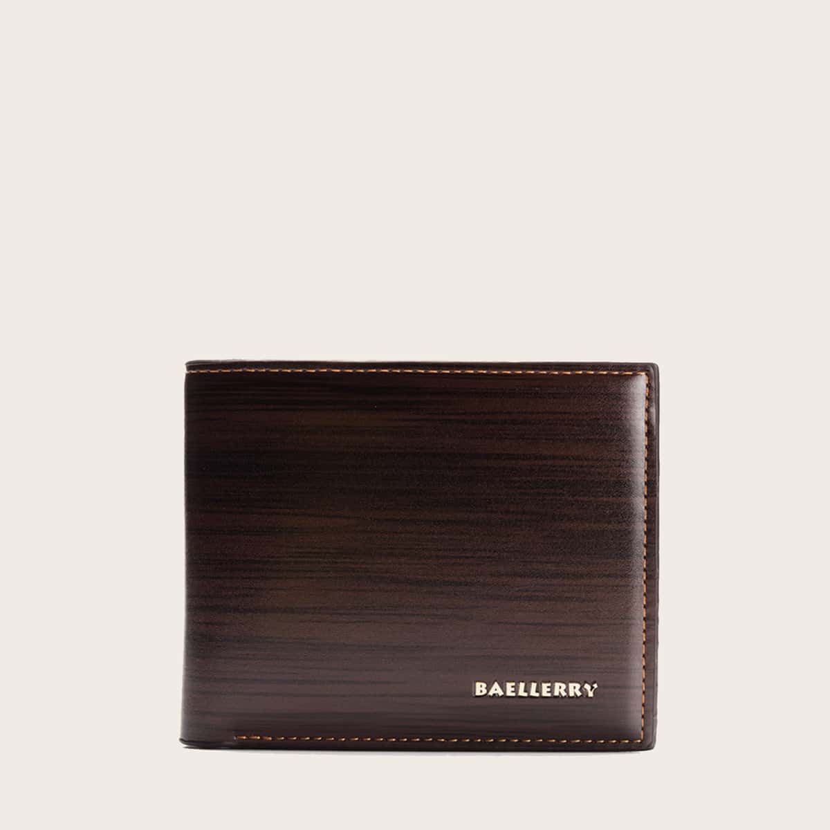 

Guys Vintage Design Short Purse, Coffee brown