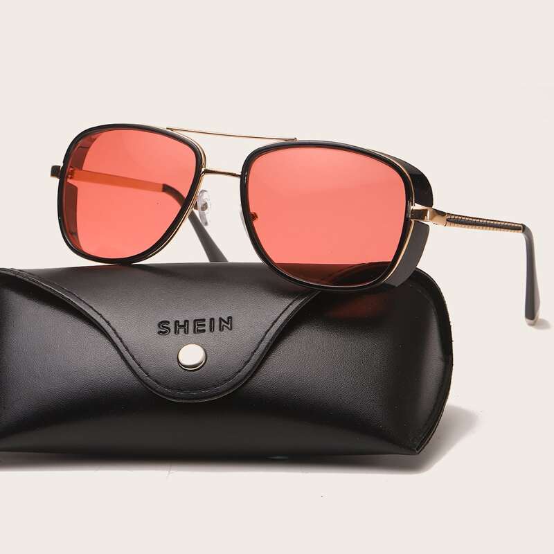 

Guys Top Bar Sunglasses, Red