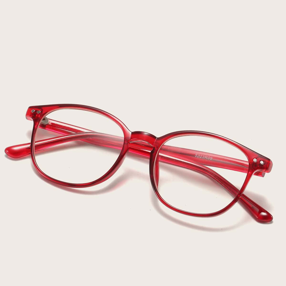 

Rivet Decor Acrylic Frame Glasses