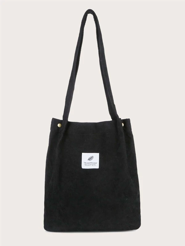 Sac fourre tout velours Clearance
